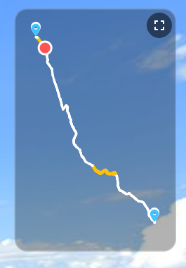 進捗表示のスクリーンショット